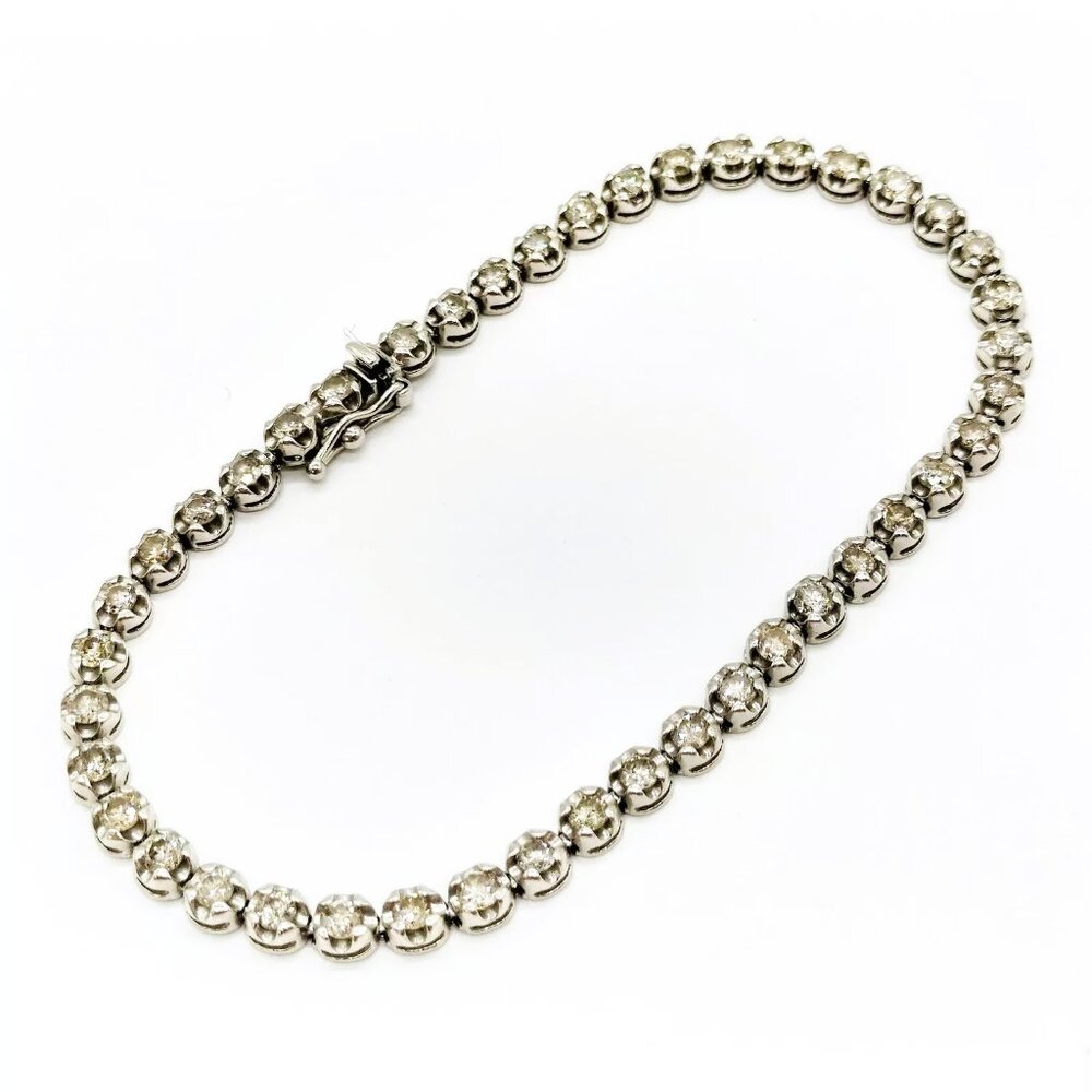 Jewelry Bracelet Diamond 3ct Platinum 1318125